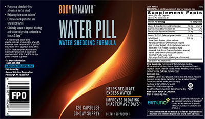 BodyDynamix™ Water Pill