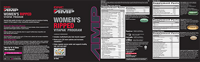 GNC Pro Performance® AMP Women's Ripped Vitapak® Program