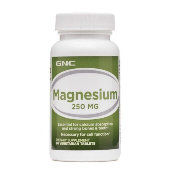 Magnesium Vegetarian Tablets 250mg | منیزیم ٢٥٠ میلیگرم شرکت جی ان سی امریکا