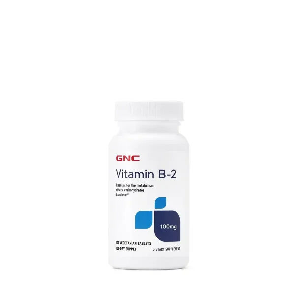 ویتامین ب-٢  100mg جی ان سی | Vitamin B-2 100 mg