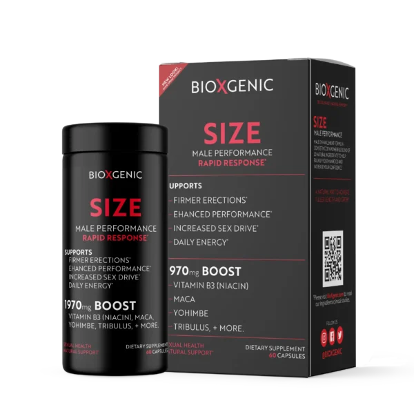 کپسول سایز بایوکس ژنیک BioxGenic Size