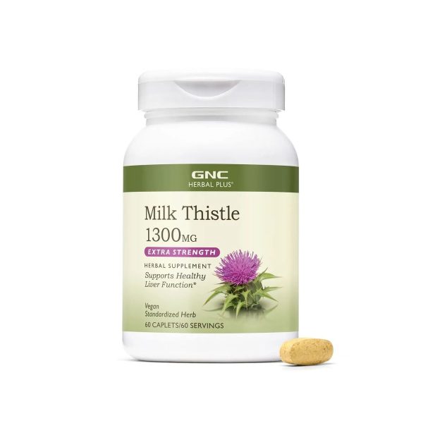 مکمل میلک تیستل (خارمریم) | GNC Herbal Plus Milk Thistle