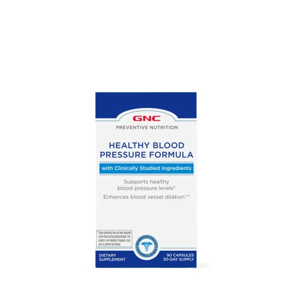 مکمل فرمول فشار خون سالم جی‌ان‌سی | GNC Healthy Blood Pressure Formula