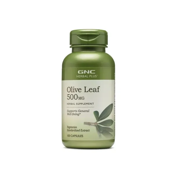 مکمل برگ زیتون 500میلیگرم جی ان سی | GNC Olive Leaf 500 mg