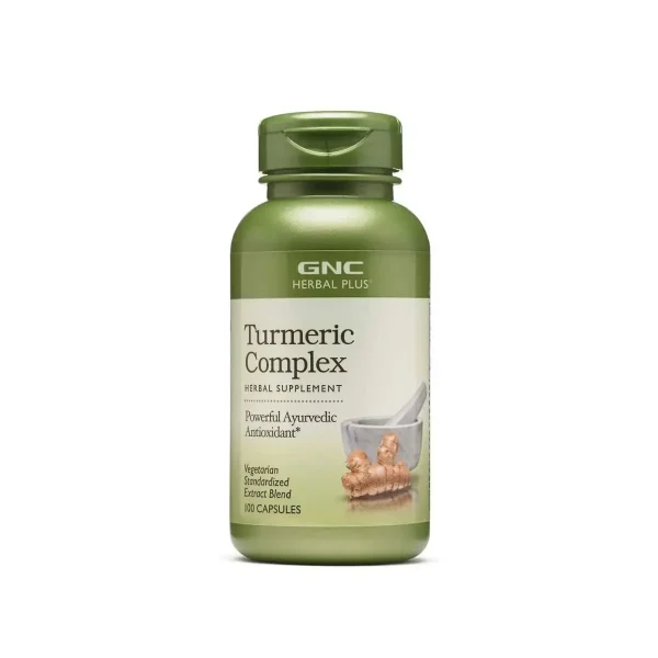 کمپلکس زردچوبه جی ان سی | GNC Herbal Plus Turmeric Complex
