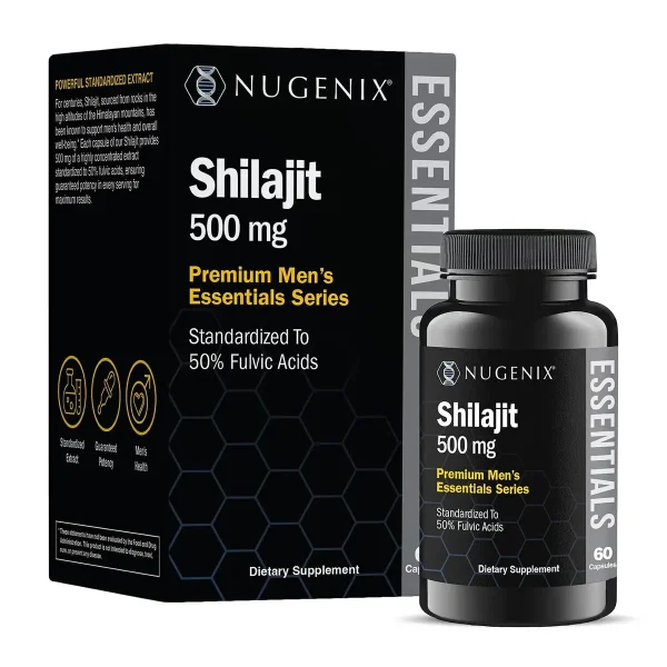 شیلاجیت 500 میلیگرم نئوژنیکس | Nugenix Shilajit 500mg