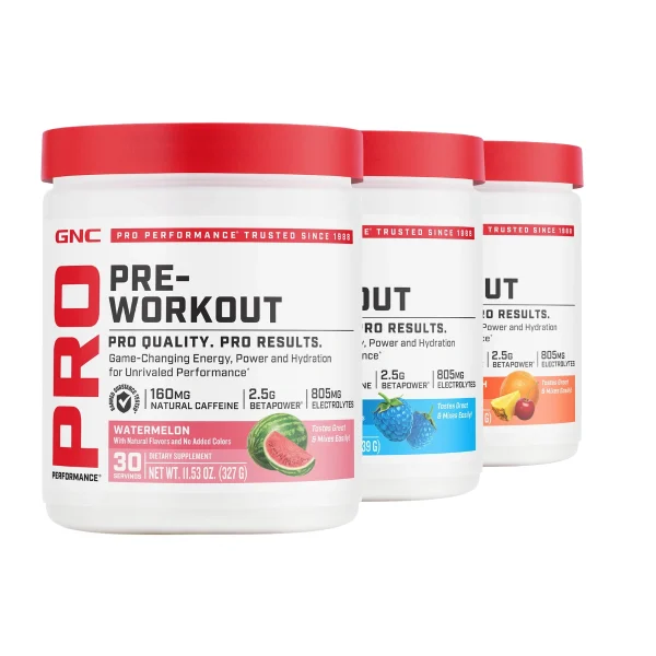 مکمل پیش از تمرین جی ان سی | GNC PRO PERFORMANCE Pre-Workout