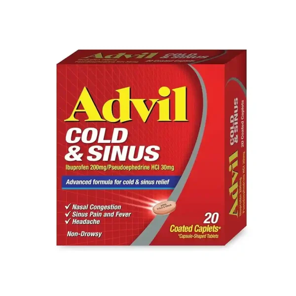 قرص سرماخوردگی و سینوس ادویل | ADVIL COLD SINUS