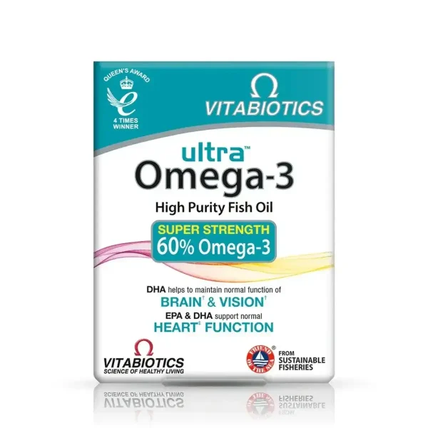 اولترا امگا 3 ویتابیوتیکس | Ultra Omega-3 High Purity Fish Oil