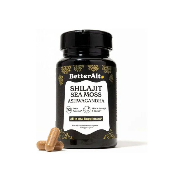خزه دریایی شیلاجیت جی ان سی |GNC Shilajit Sea Moss