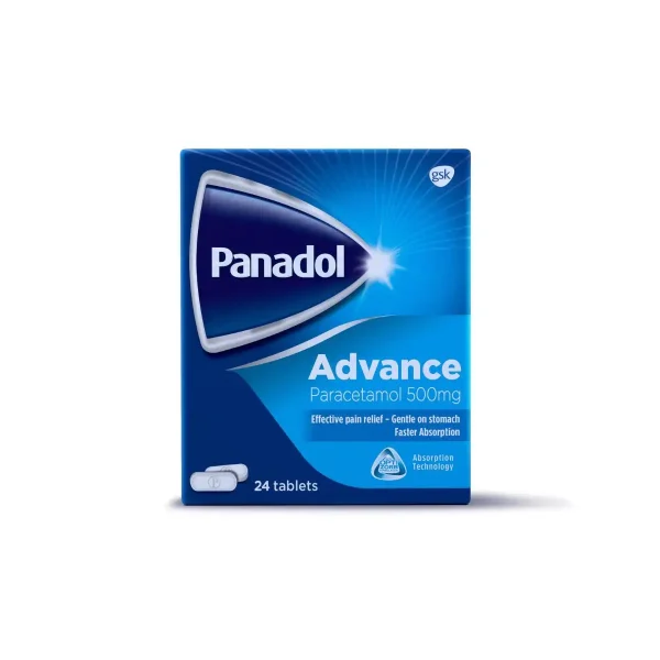 قرص مسکن پانادول ادونس 500 میلیگرم | Panadol Advance 500 mg