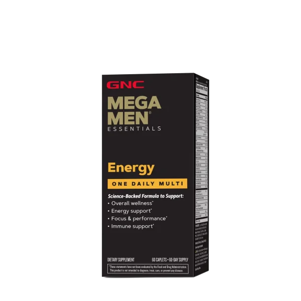 مولتی ویتامین مردانه روزانه انرژی وان مگامن جی ان سی  | GNC Mega Men Energy One Daily Multi