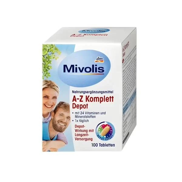 مولتی ویتامین کامل A-Z دپو میولیس | Mivolis DM A-Z komplett Depot