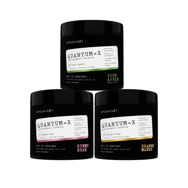 پاستیل خرسی کوانتوم ایکس مکمل پیش از تمرین | Quantum-X Gummy Bear Pre-Workout