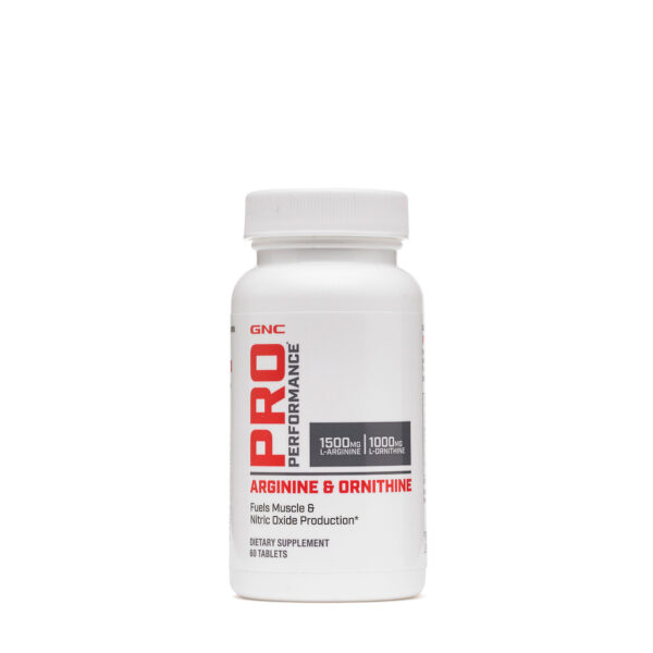 مکمل آمینو اسید آرژنین و اورنیتین پرفورمنس جی ان سی | GNC Pro Performance® Arginine and Ornithine