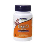 NOW Foods 7-KETO 100 mg - 60 Veg Capsules
