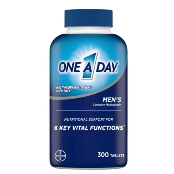 مولتی ویتامین وان ای دی مردان بایرMultivitamin One A Day Men’s Bayer