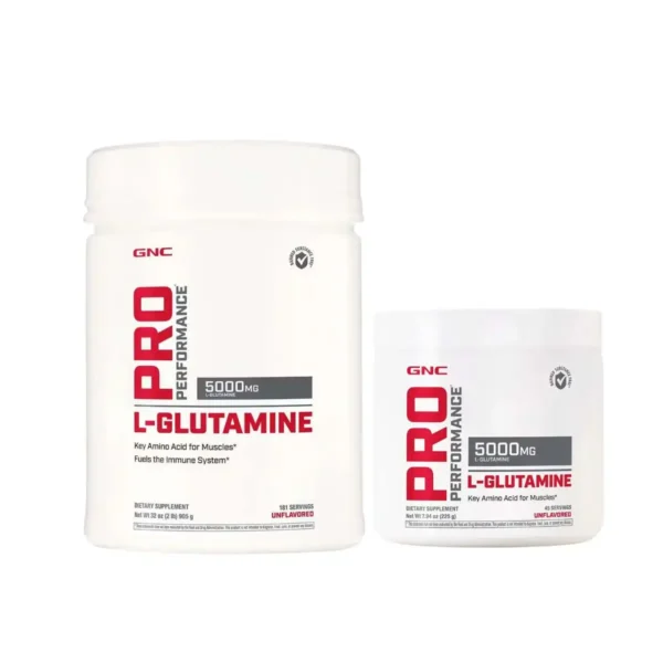 ال گلوتامین 5000 میلیگرم جی ان سی | GNC Pro Performance L-Glutamine 5000 mg
