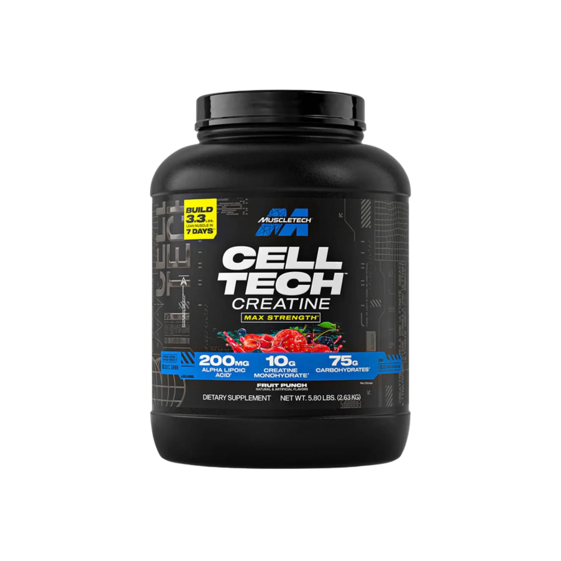 مکمل کراتین ترکیبی ماسل تک سل تک | MuscleTech Cell-Tech Creatine