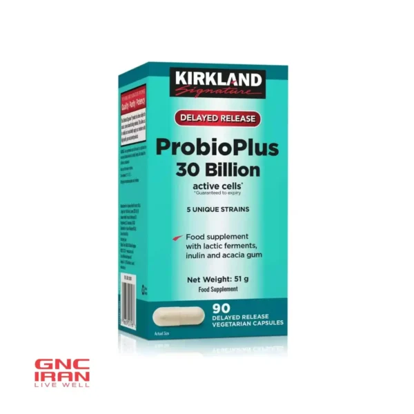 مکمل پروبیوتیک کرکلند سیگنیچر 30 میلیارد | Kirkland Signature ProbioPlus 30 Billion