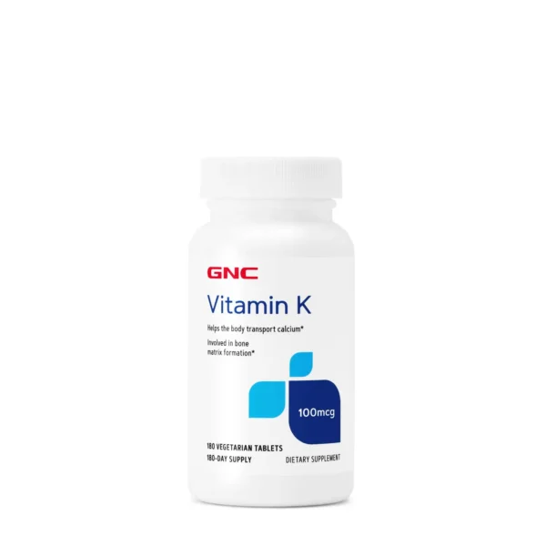 ویتامین K 100mcg جی ان سی | GNC Vitamin K 100mcg