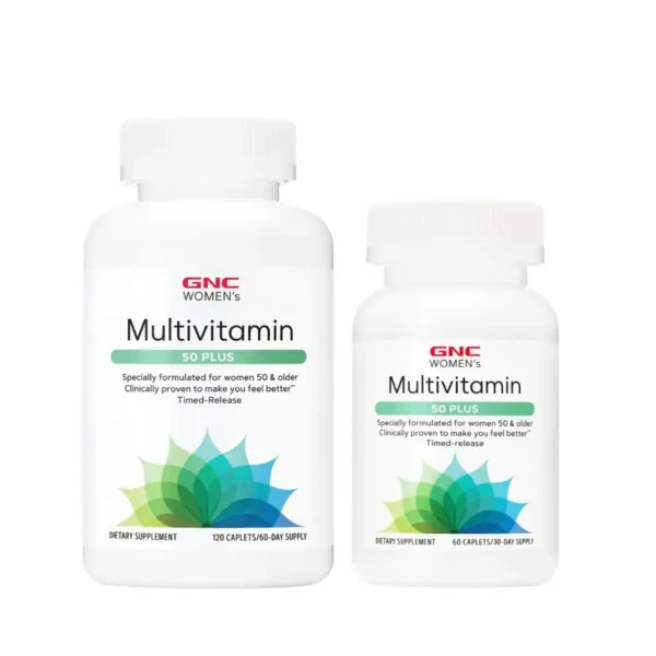 مولتی ویتامین زنانه ۵۰+ جی‌ان‌سی | GNC Women’s Multivitamin 50 Plus