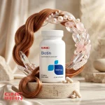 قرص بیوتین 600 میکروگرم جی‌ان‌سی | GNC Biotin 600 mcg - تصویر 4