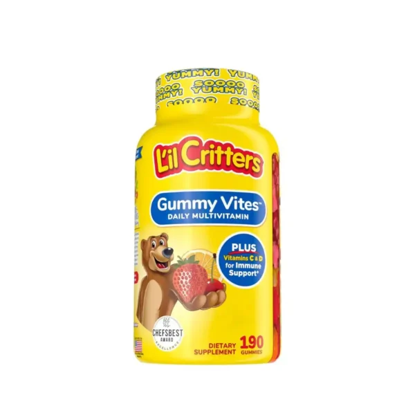 مولتی‌ویتامین پاستیلی جویدنی کودکان ‏| L'il Critters Gummy Vites Multivitamin