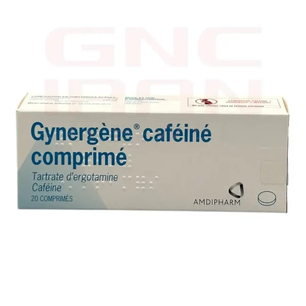 قرص میگرن ارگوتاکاف (ارگوتامین/کافئین) (نسخه اصلی آلمانی)  | GYNERGENE CAFEINE