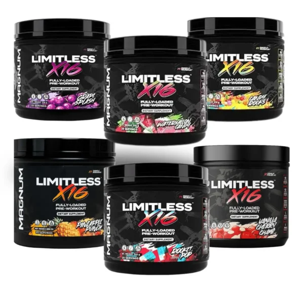 مکمل قبل تمرین لیمیتلس ایکس 16 مگنوم | Magnum Limitless X16