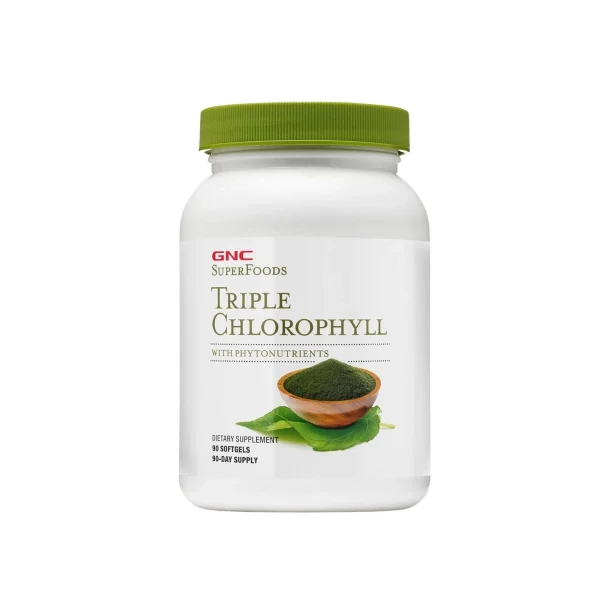 تریپل کلروفیل جی ان سی|  GNC Superfoods Triple Chlorophyll