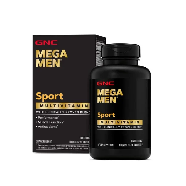 مولتی ویتامین ورزشی (اسپورت) جی‌ ان‌ سی مگامن | GNC Mega Men Sport Multivitamin