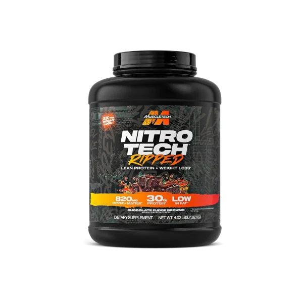 پروتئین وی نیتروتک رپید ماسل تک | Muscletech Nitro Tech Ripped