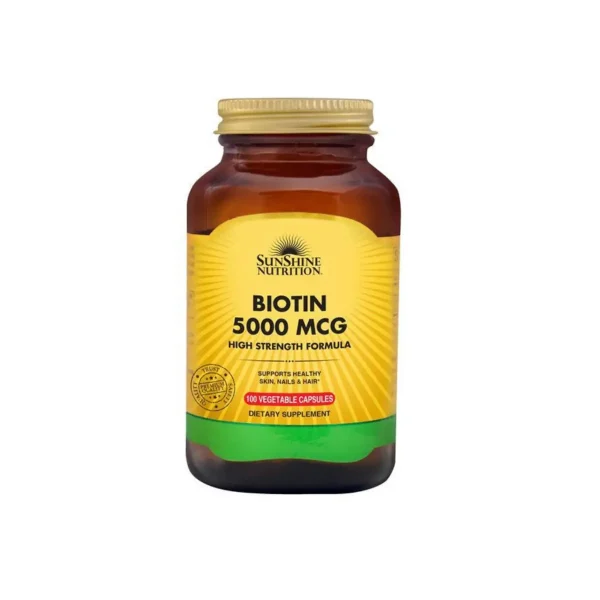 کپسول بیوتین سانشاین نوتریشن | Sunshine nutrition biotin