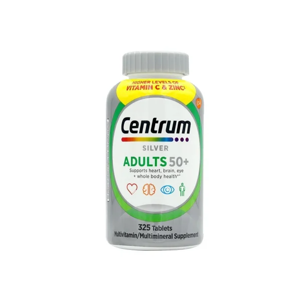 مکمل مولتی ویتامین سنتروم سیلور بزرگسالان بالای 50 سال | Centrum Silver Adults 50+ Multivitamin