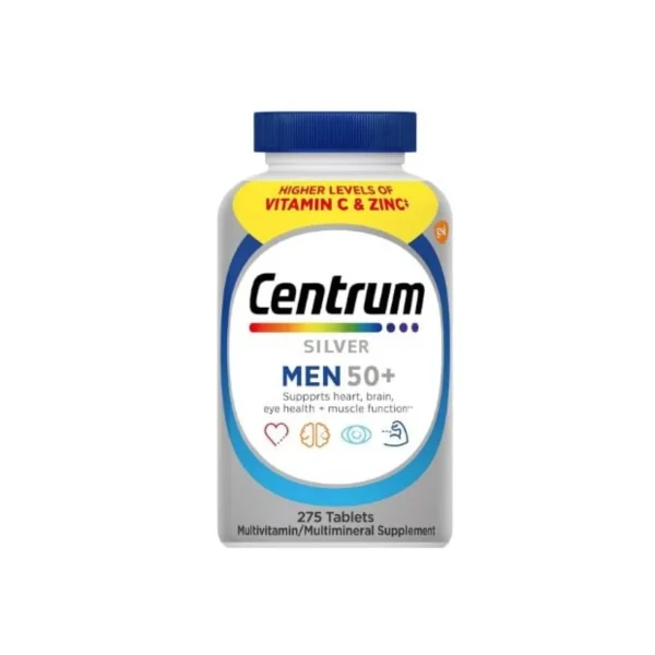 قرص مولتی ویتامین سنتروم سیلور آقایان بالای ۵۰ سال| Centrum Silver Men +50