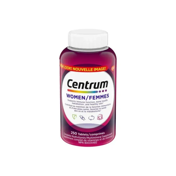 مولتی ویتامین بانوان سنتروم ومن فمس | Centrum Women FEMMES