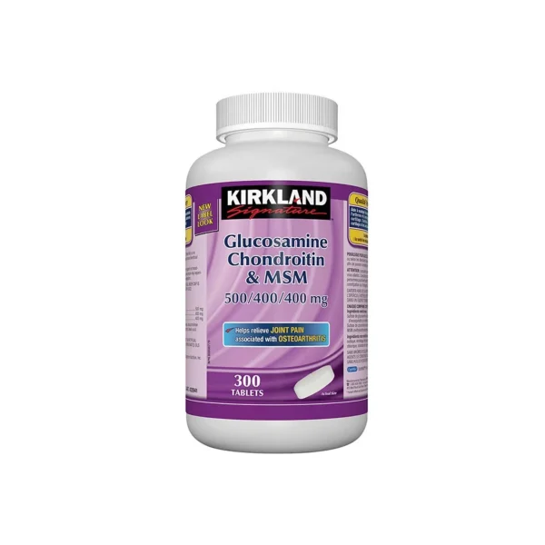 مکمل گلوکزآمین کندرویتین و ام اس ام کرکلند | Kirkland Glucosamine Chondroitin & MSM