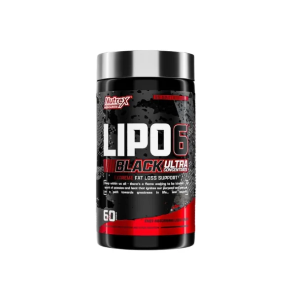 قرص چربی سوز لیپو 6 بلک نوترکس (ناترکس)  | Nutrex Lipo 6 Black Ultra Concentrate