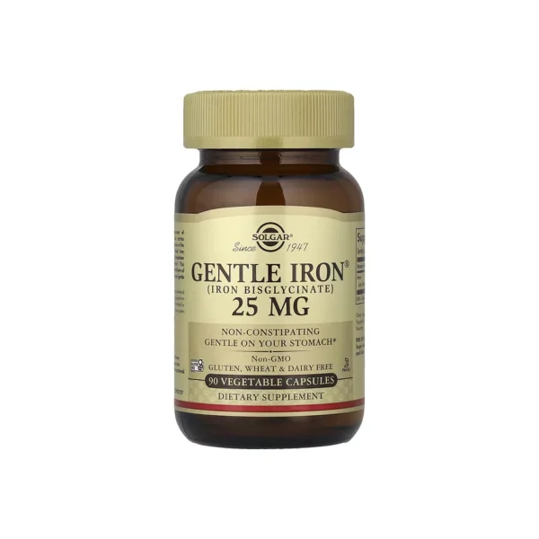 جنتل آیرون (آهن) 25 میلی گرم سولگار | Solgar Gentle Iron 25 mg
