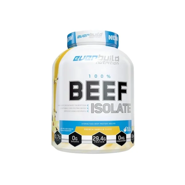 مکمل پروتئین بیف 100% اوربیلد نوتریشن | Everbuild Nutrition 100% beef isolate