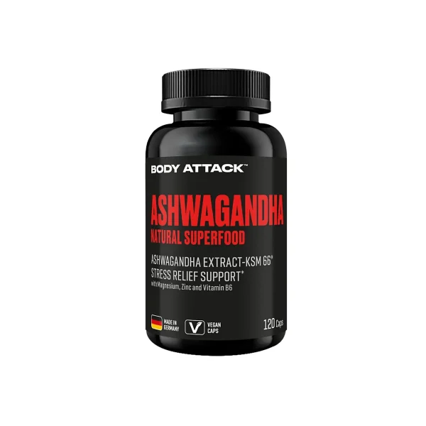مکمل آشواگاندا بادی اتک | Ashwagandha Body Attack
