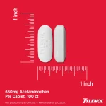 کپسول استامینوفن ۶۵۰ میلیگرم آرتریت تایلنول | TYLENOL 8 HR Arthritis Pain Relief Tablets - تصویر 6