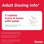 کپسول استامینوفن ۶۵۰ میلیگرم آرتریت تایلنول | TYLENOL 8 HR Arthritis Pain Relief Tablets - تصویر 3