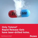 مسکن استامینوفن ۵۰۰ میلی‌گرم تایلنول رهش سریع  | TYLENOL Extra Strength Rapid Release Gels - تصویر 11