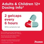 مسکن استامینوفن ۵۰۰ میلی‌گرم تایلنول رهش سریع  | TYLENOL Extra Strength Rapid Release Gels - تصویر 9