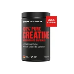 مکمل کراتین 100% خالص مونوهیدرات بادی اتک | 100% Pure Creatine Body Attack - تصویر 4