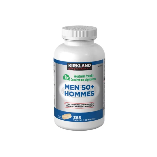 مولتی ویتامین هومس مخصوص آقایان بالای 50 سال کرکلند | Kirkland Signature Men 50+ Multivitamin